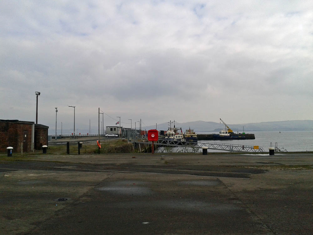 Clyde Estuary at Greenock.
