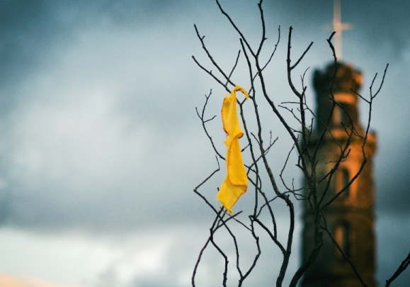 Calton Hill Constellations - site specific twilight performance
