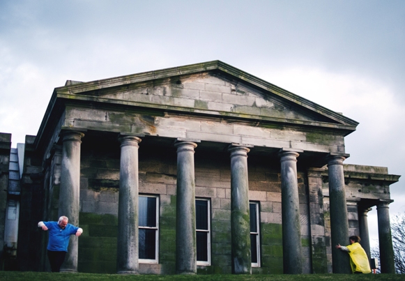 Calton Hill Constellations - site specific twilight performance