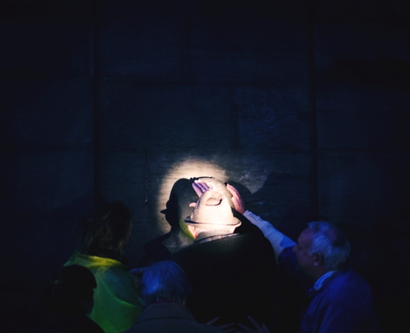 Calton Hill Constellations - site specific twilight performance