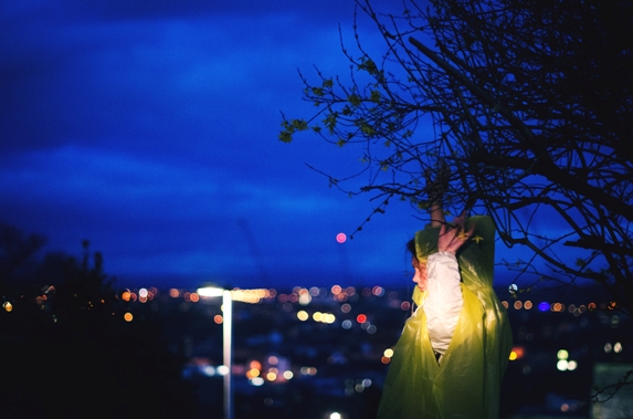 Calton Hill Constellations - site specific twilight performance
